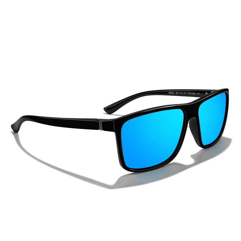 MERRY'S Rectangular Polarized Sports Sunglasses for Men Women Cycling Driving Fishing UV400 Protection S8225 - Image 5
